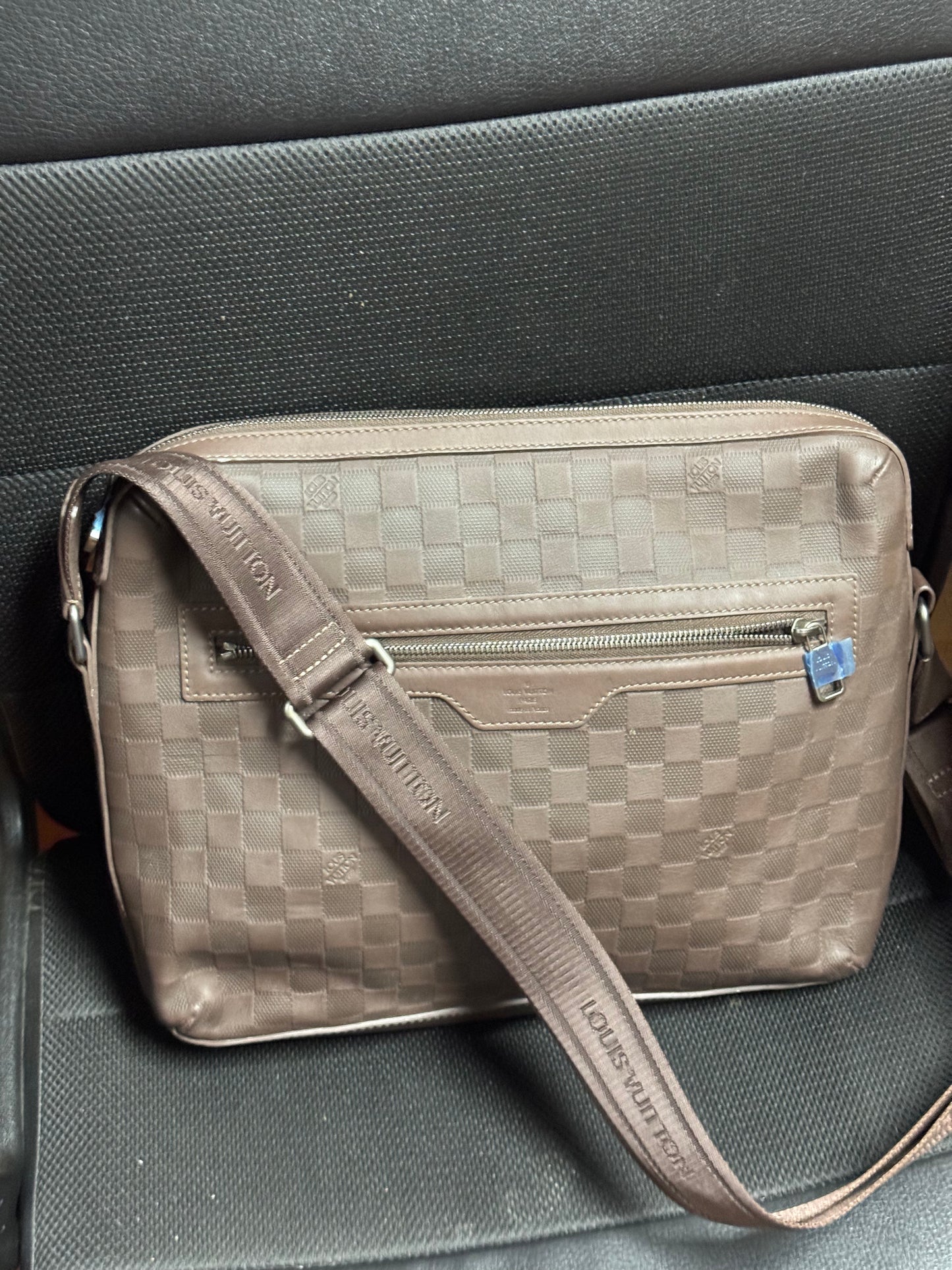 Louis Vuitton Brown Calypso Messenger Bag (year 2012)