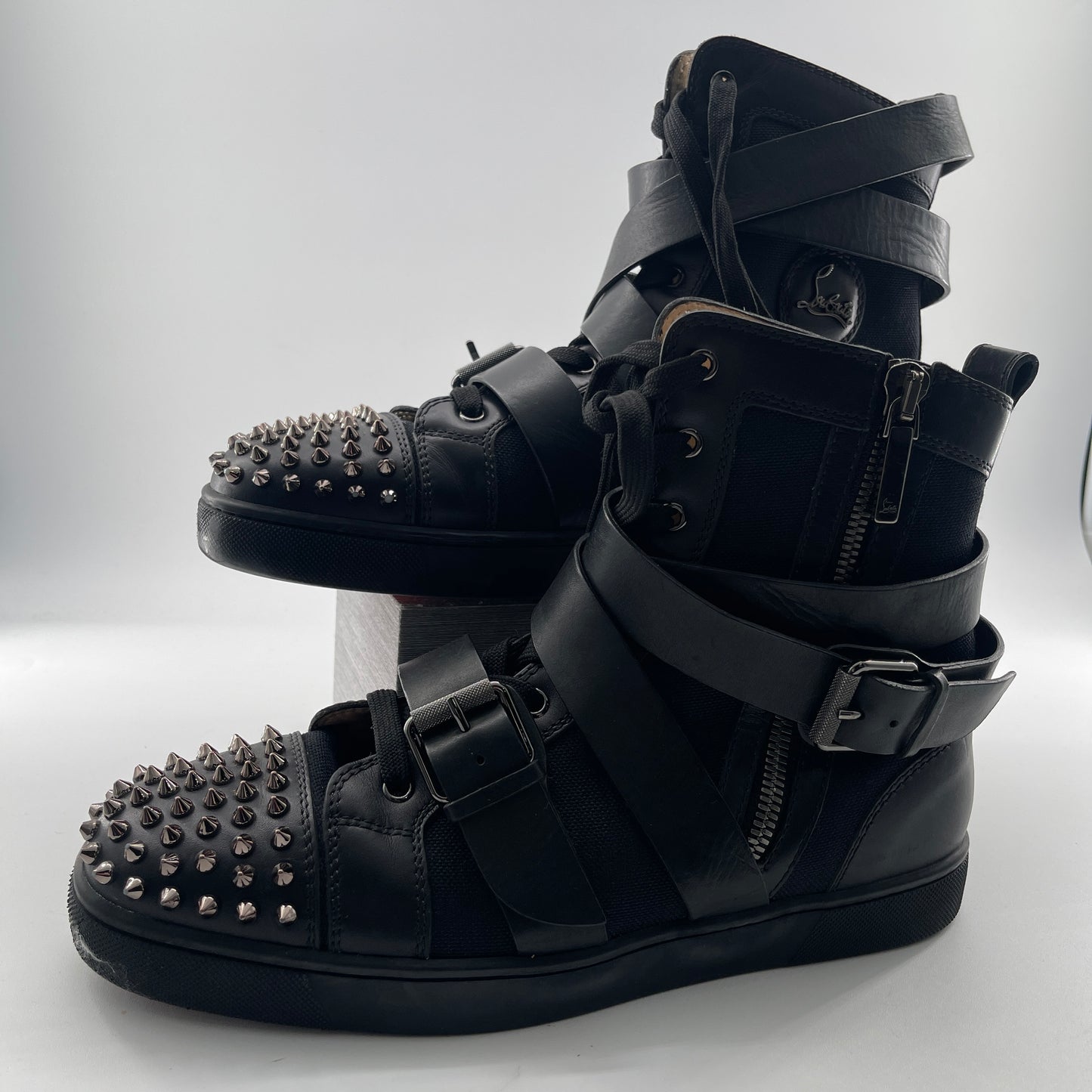 Christian Louboutin Snap Shoot Spikes Sneakers (size 44)