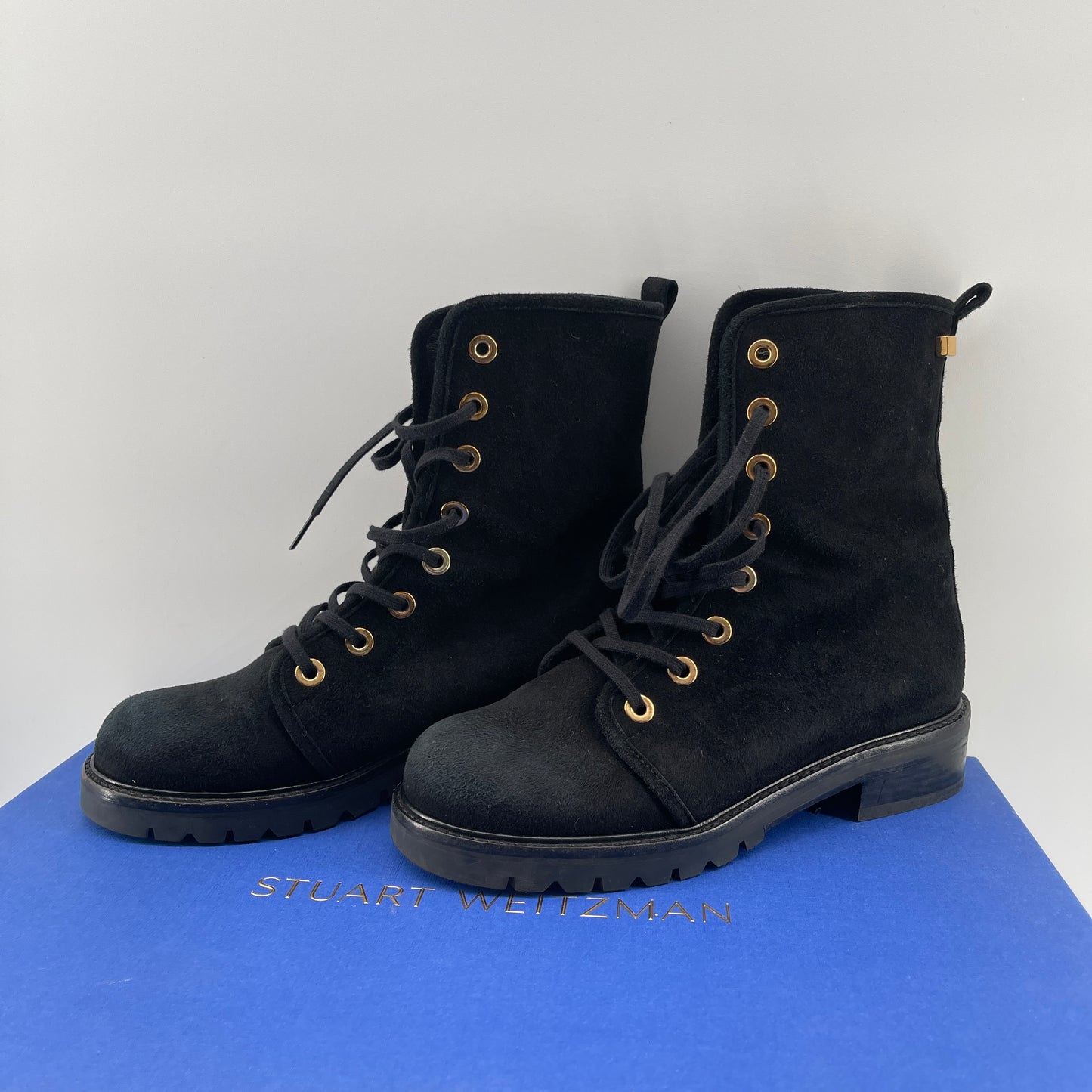 Stuart Weitzman Metermaid Hiker Boots (size 36.5)