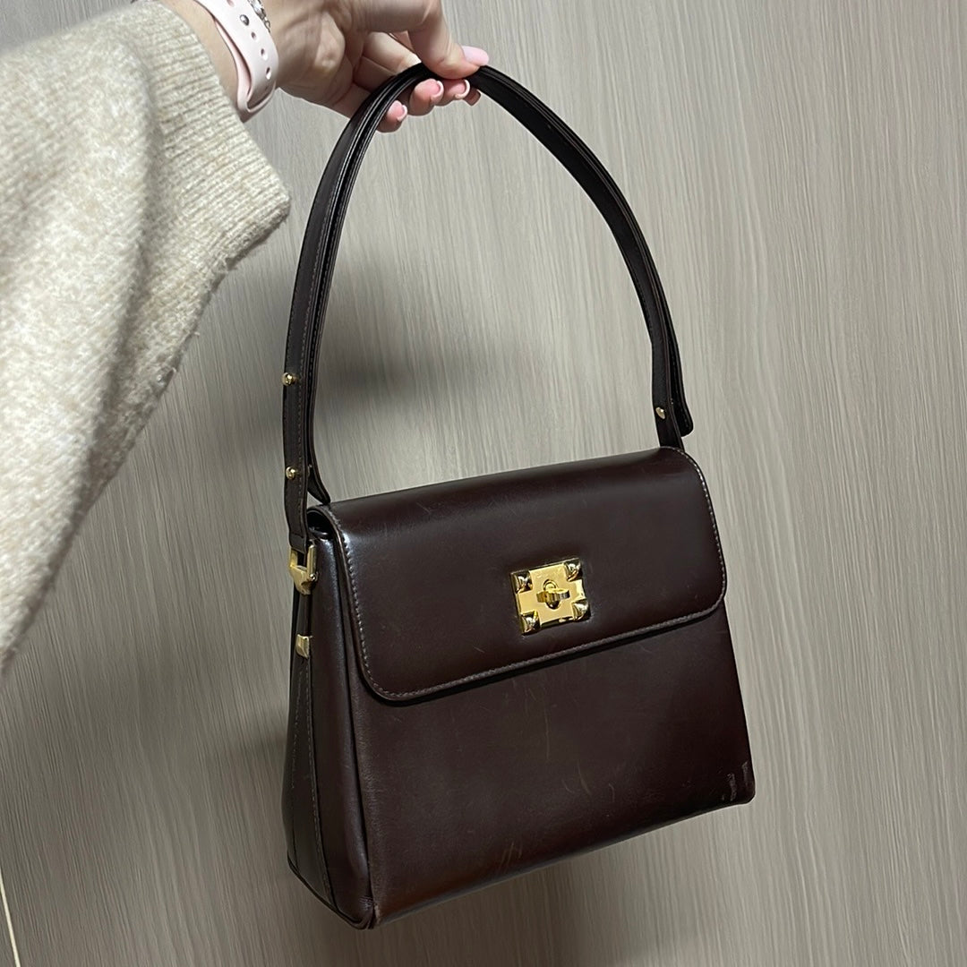 Bally Brown Shoulder Bag
