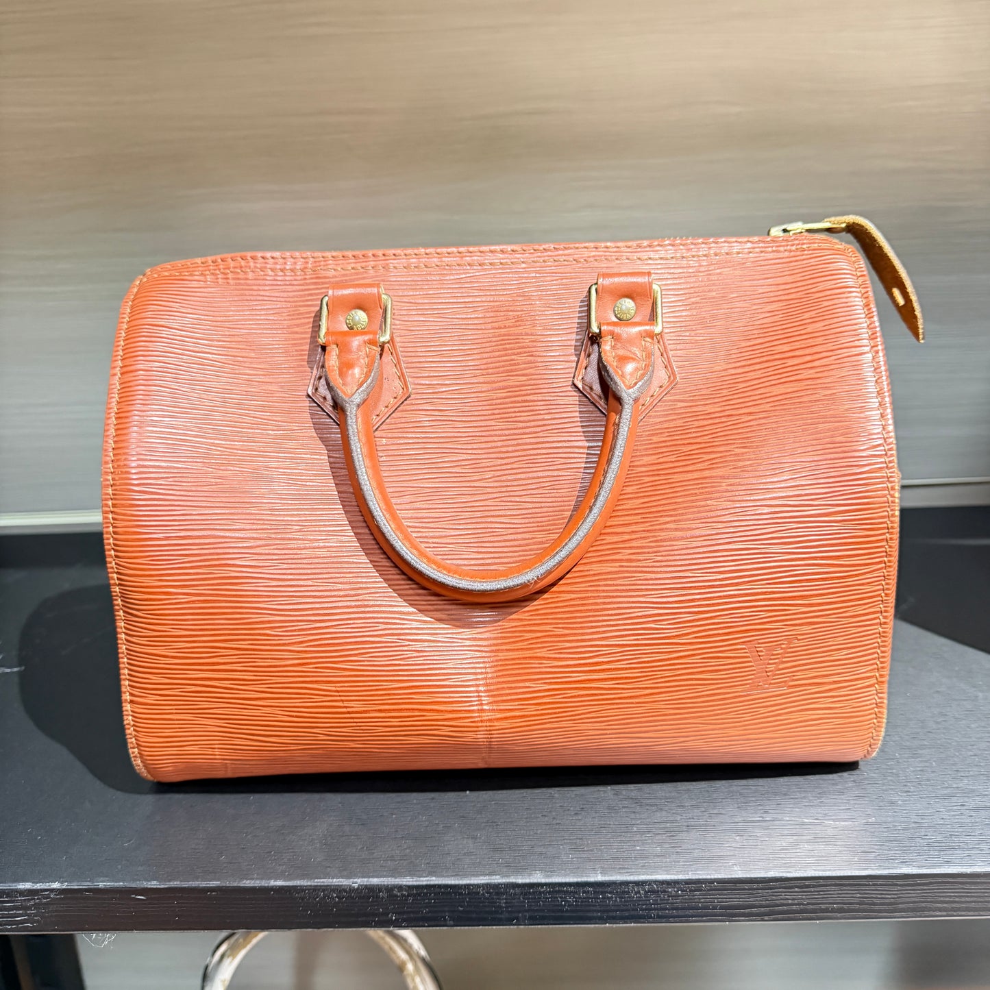 Louis Vuitton Epi Speedy 30 Brown bag Year 1994