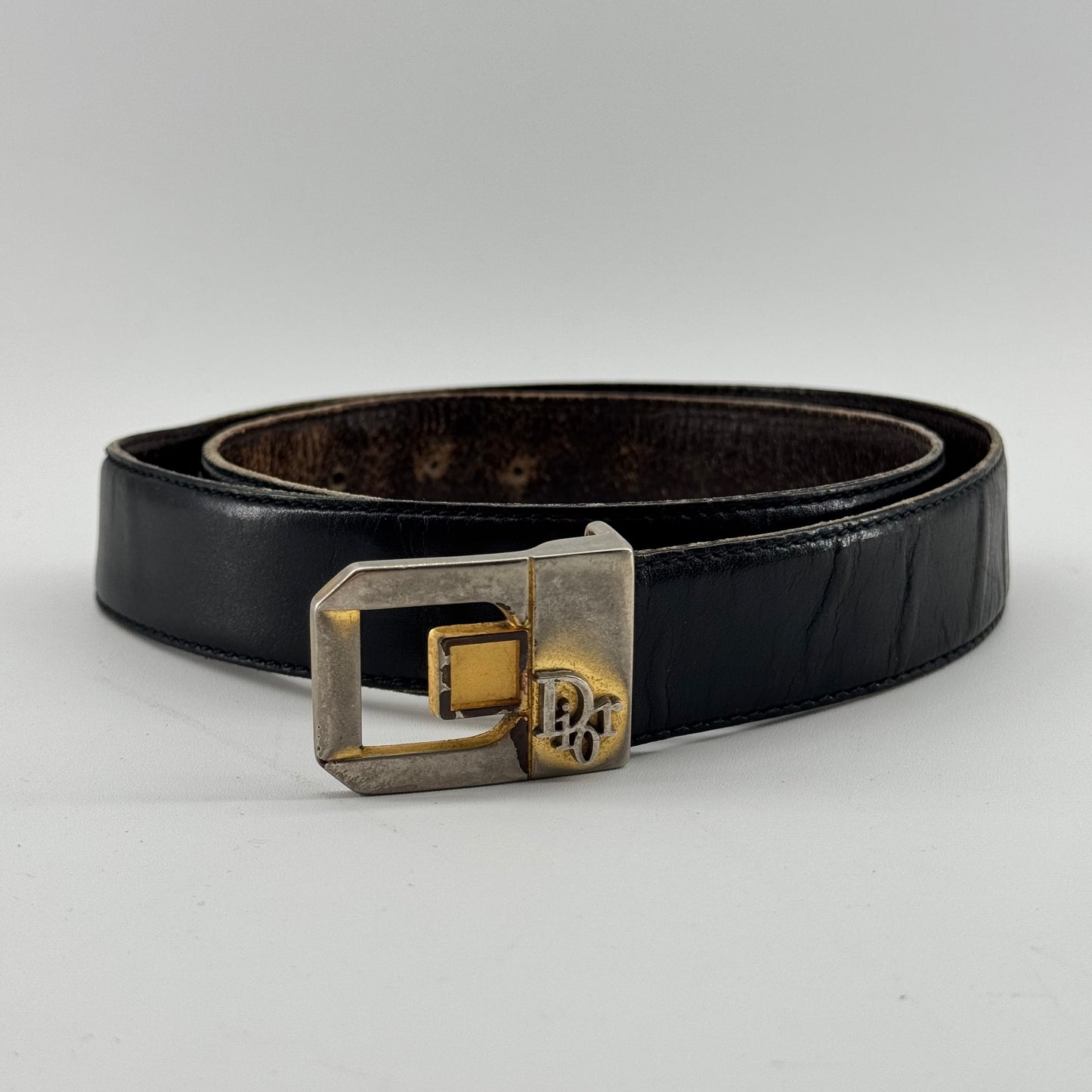 Dior Vintage Leather Belt