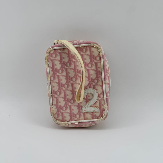 Dior Pink Dior Oblique Trotter Pouch (2005)