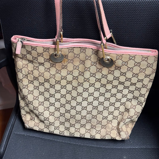 Gucci Monogram Tote Bag