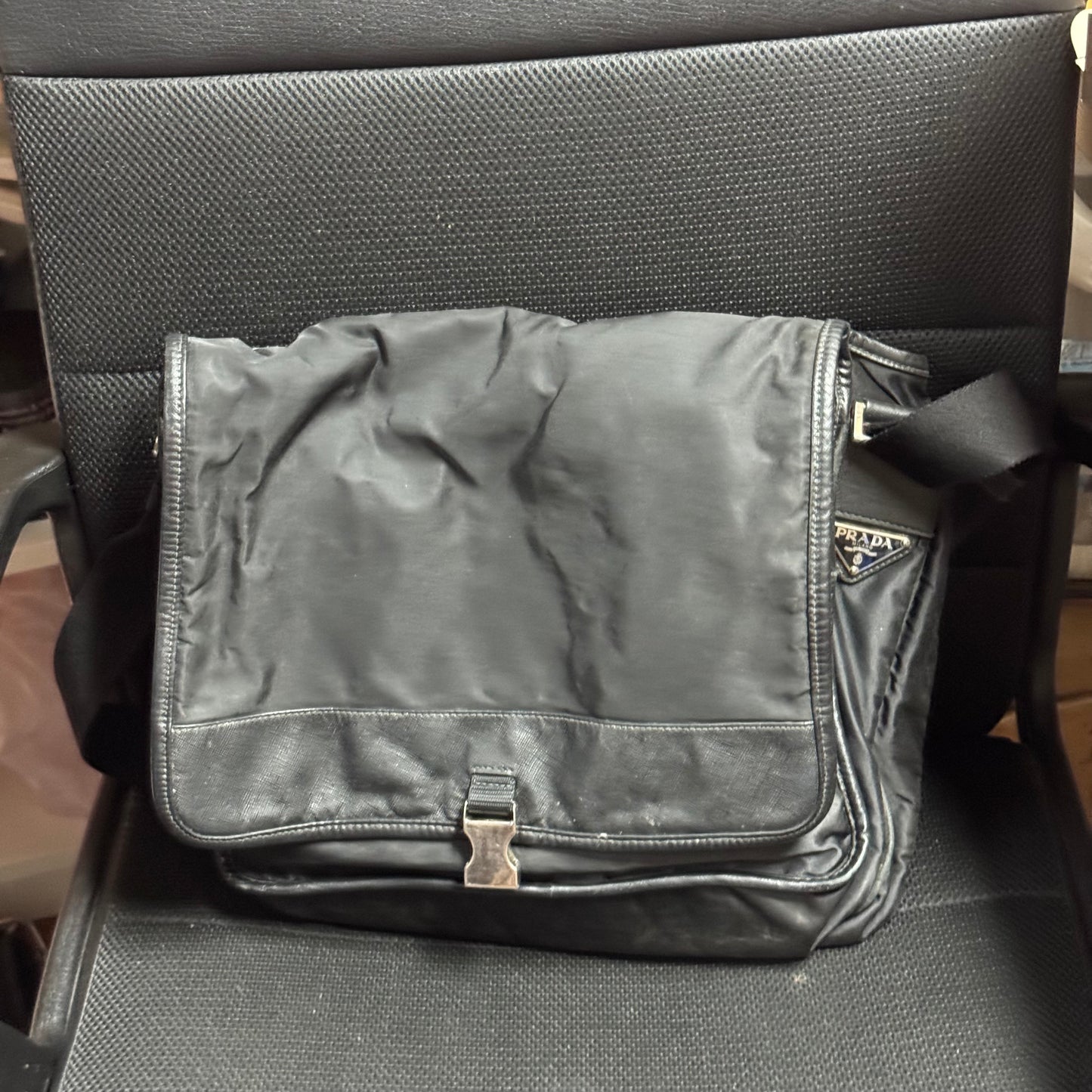 Prada Tessuto BlackCrossbody Bag