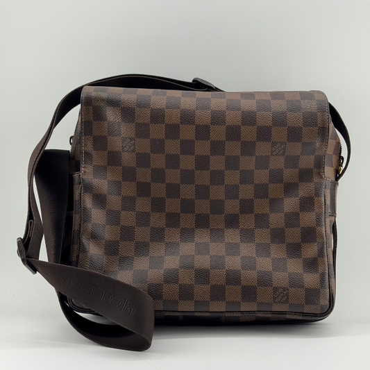 Louis Vuitton Naviglio Damier EBENE Crossbody Bag (Year 2007)