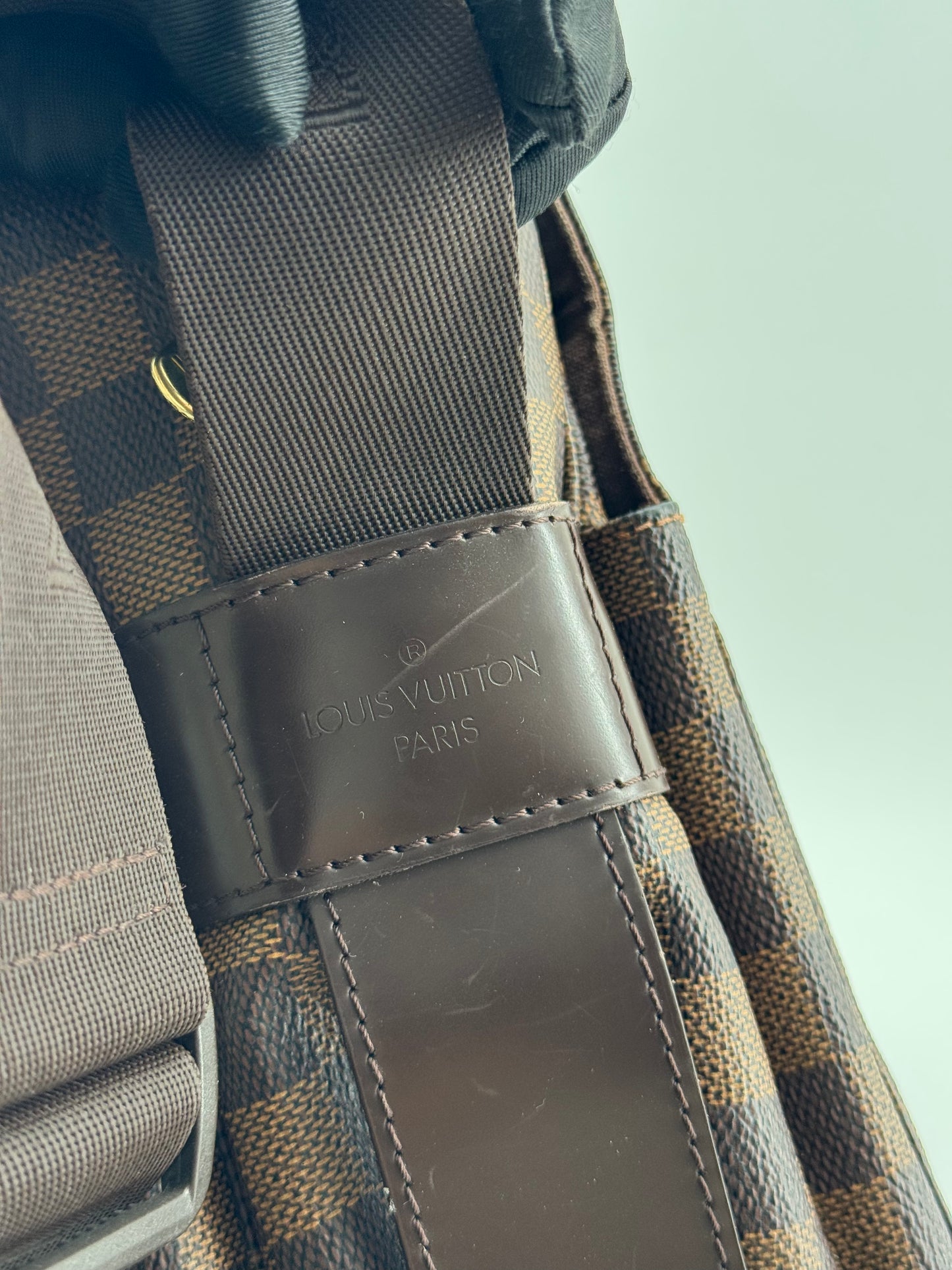 Louis Vuitton Naviglio Damier EBENE Crossbody Bag (Year 2007)