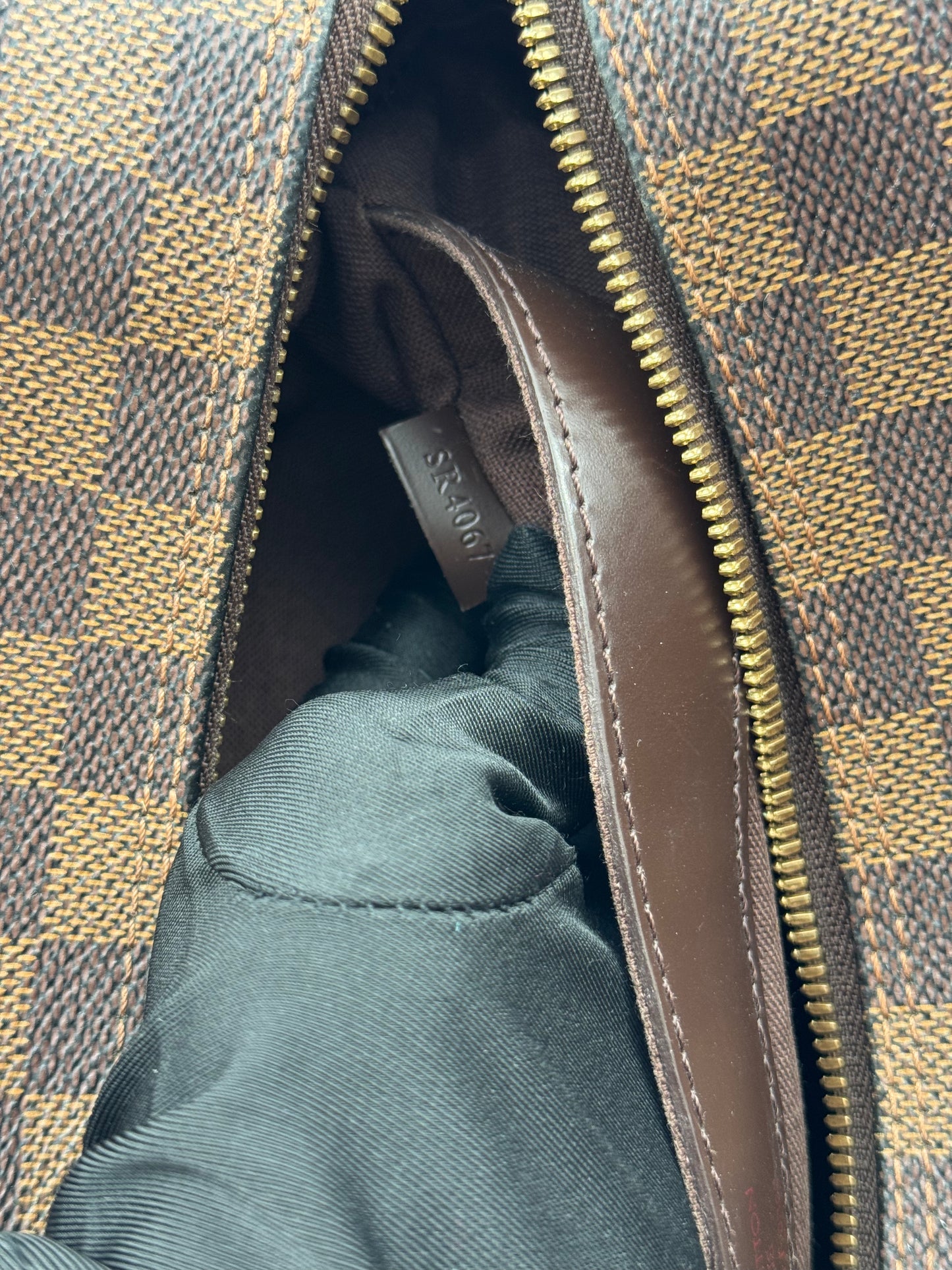 Louis Vuitton Naviglio Damier EBENE Crossbody Bag (Year 2007)