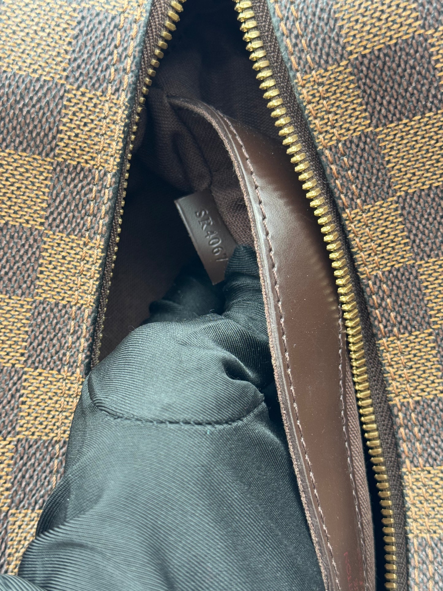 Louis Vuitton Naviglio Damier EBENE Crossbody Bag (Year 2007)