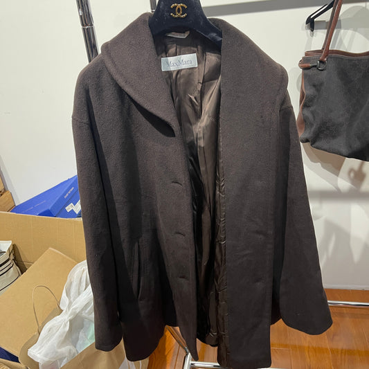 MaxMara Brown Wood Jacket