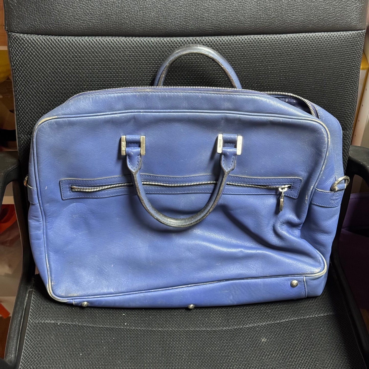 MCM Blue Handbag
