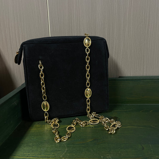 Dior Suede Shoulder Bag