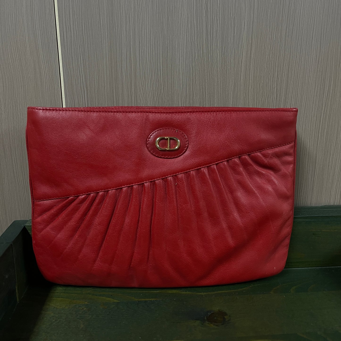Dior Leather Clutch