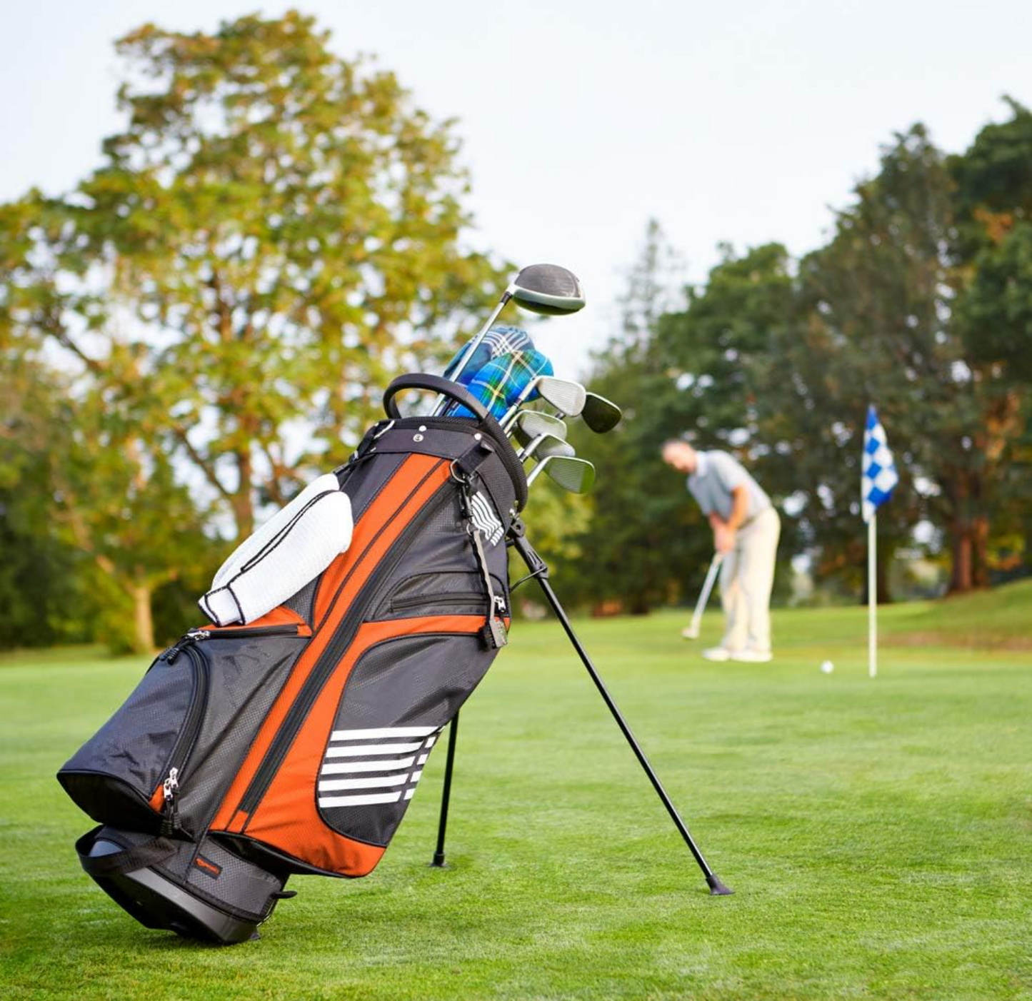 Golf Stand Bag - Orange