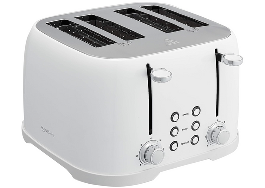 4-Slot Toaster, White Grille-Pain à Quatre Fentes, Blanc
Tostadora de 4 Ranuras, Blanca