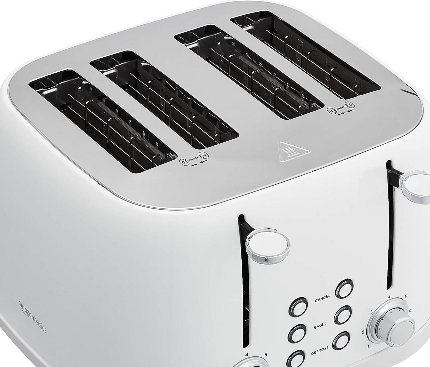 4-Slot Toaster, White Grille-Pain à Quatre Fentes, Blanc
Tostadora de 4 Ranuras, Blanca